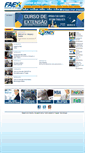Mobile Screenshot of faex.edu.br